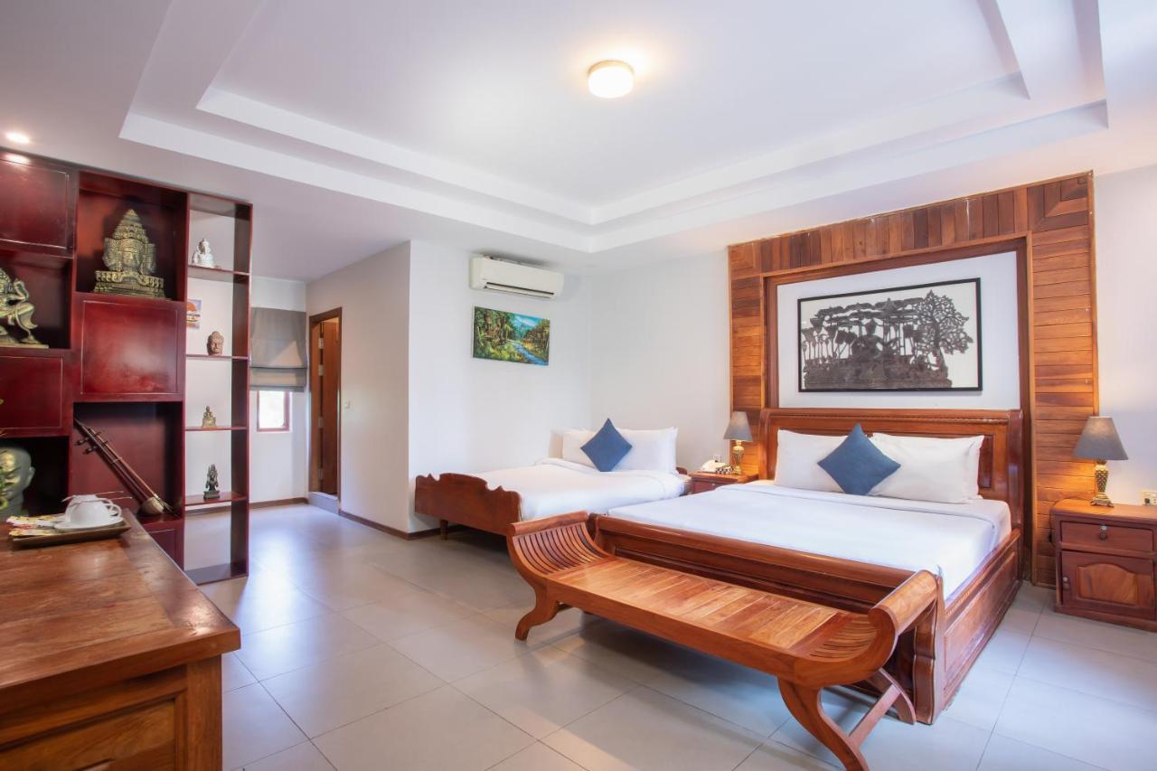 Samnak Lounge Otel Siem Reap Dış mekan fotoğraf