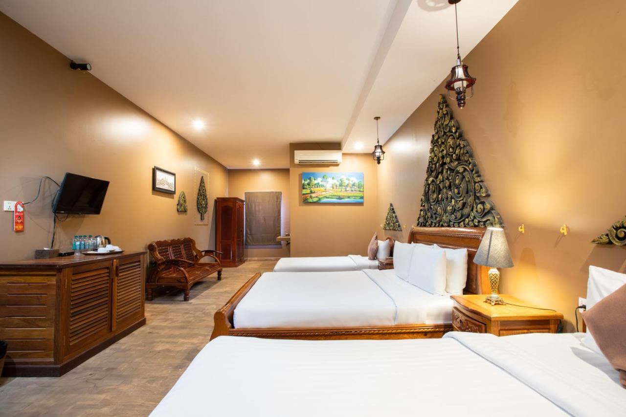 Samnak Lounge Otel Siem Reap Dış mekan fotoğraf