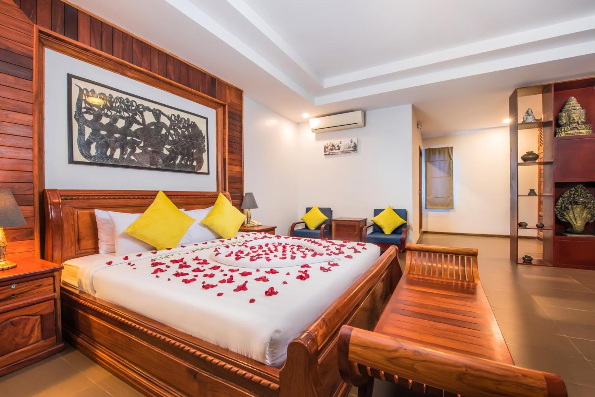 Samnak Lounge Otel Siem Reap Dış mekan fotoğraf