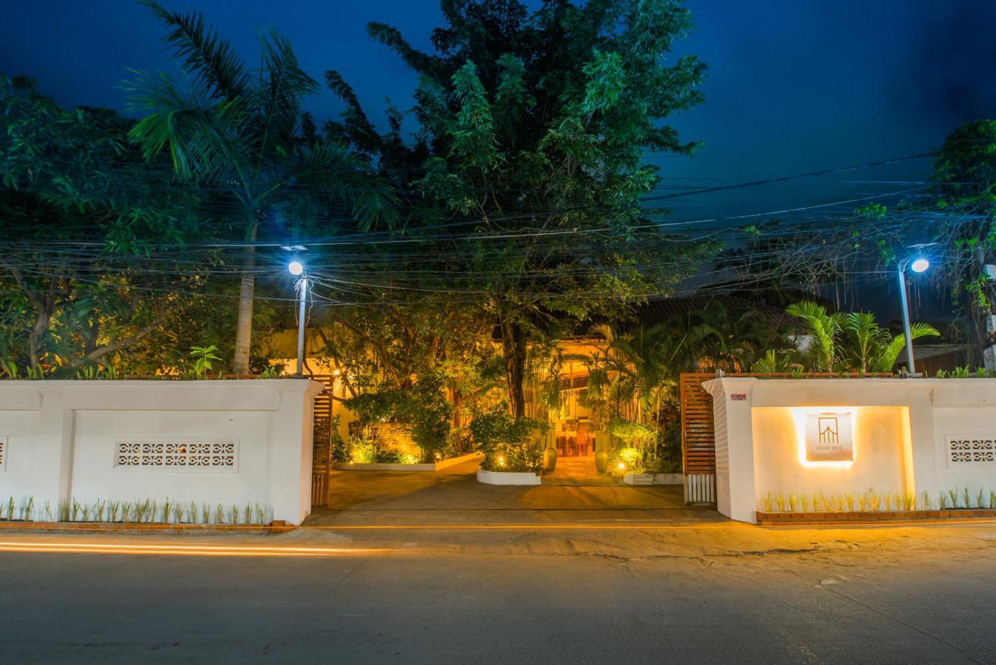 Samnak Lounge Otel Siem Reap Dış mekan fotoğraf