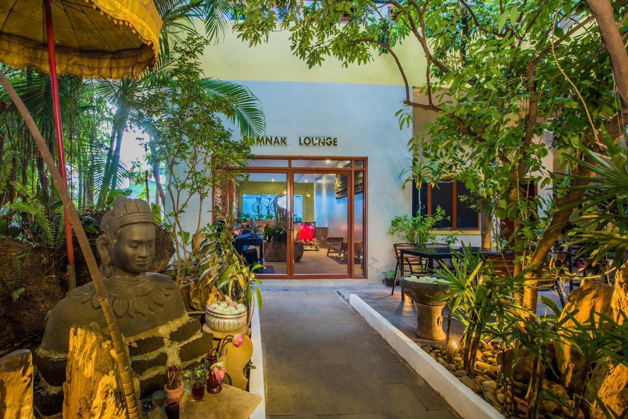 Samnak Lounge Otel Siem Reap Dış mekan fotoğraf