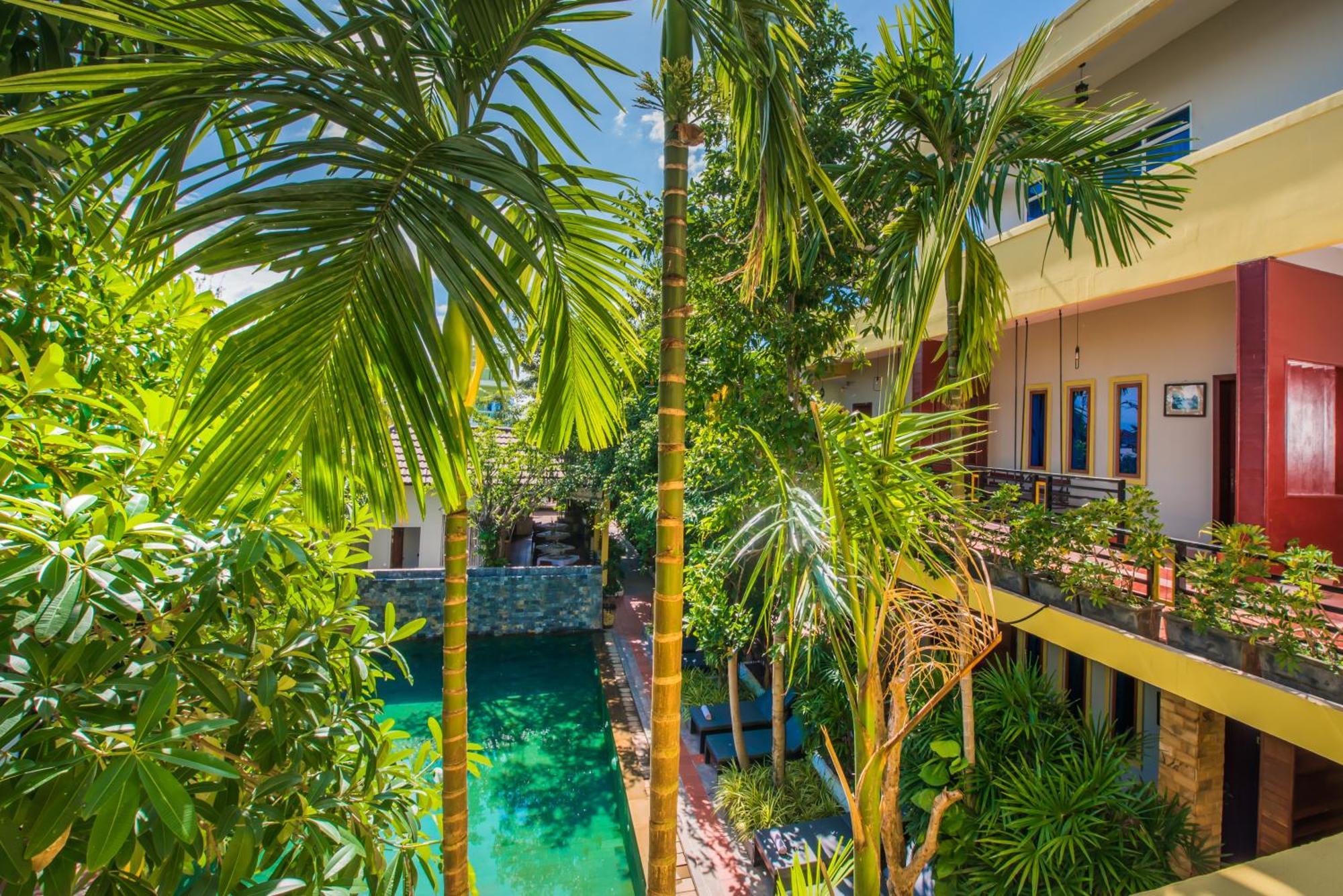 Samnak Lounge Otel Siem Reap Dış mekan fotoğraf