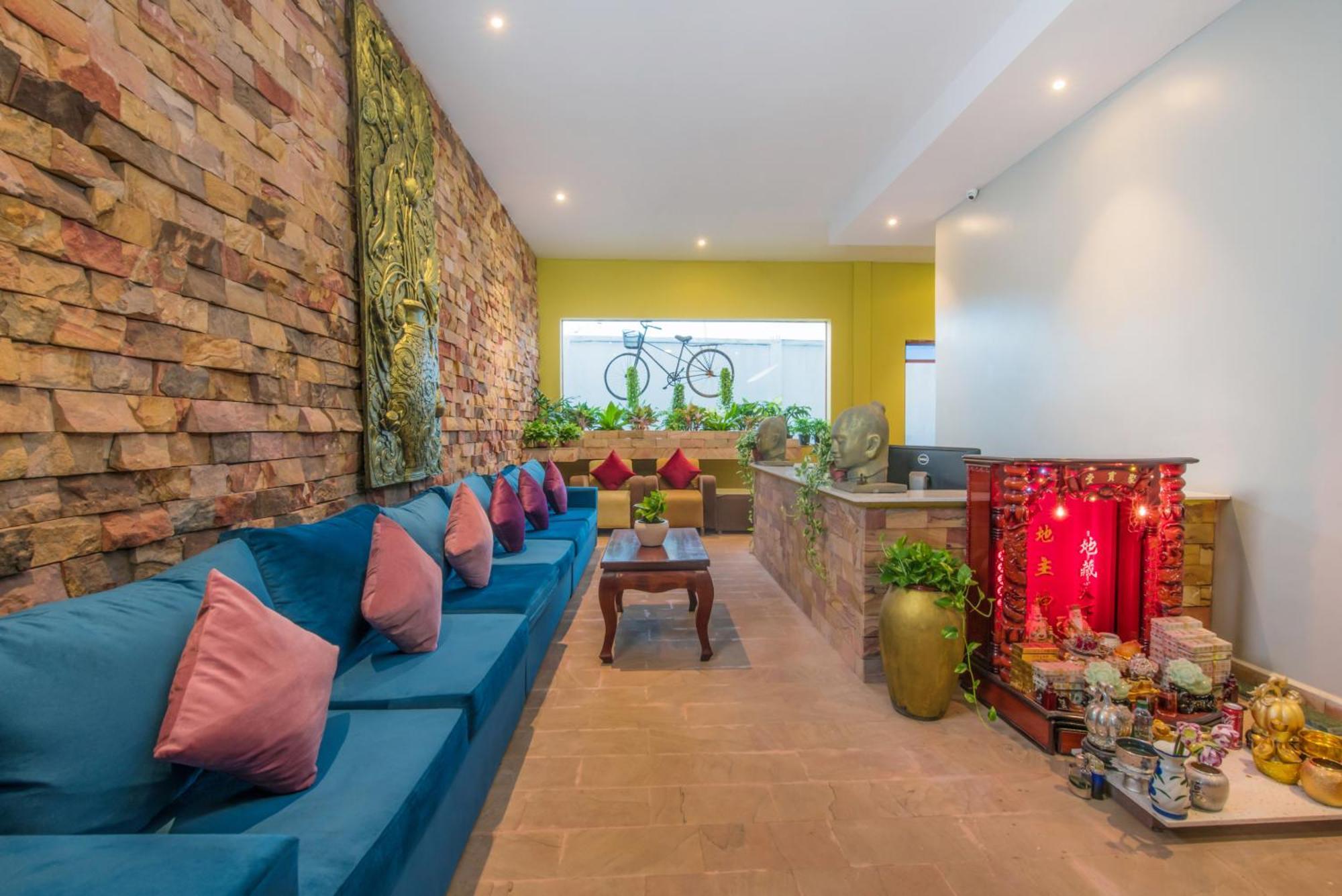 Samnak Lounge Otel Siem Reap Dış mekan fotoğraf