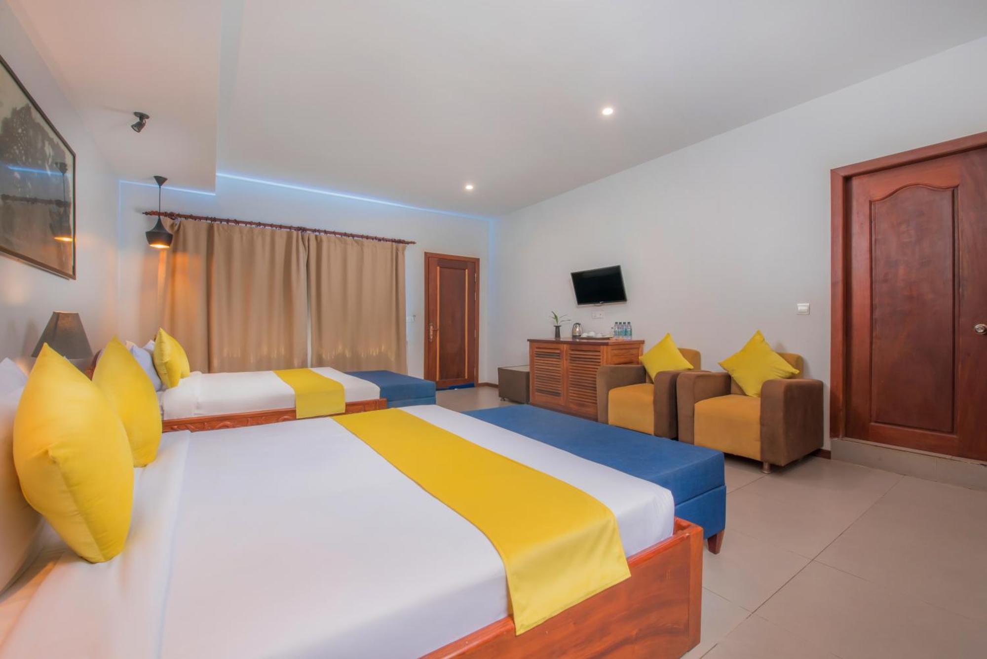 Samnak Lounge Otel Siem Reap Dış mekan fotoğraf