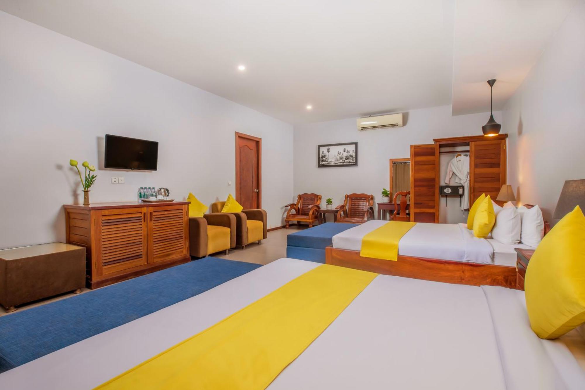 Samnak Lounge Otel Siem Reap Dış mekan fotoğraf