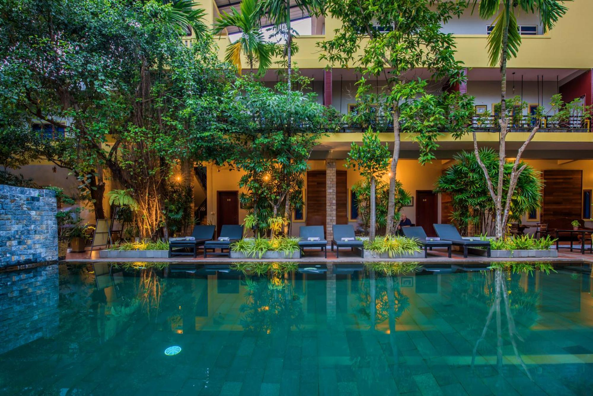 Samnak Lounge Otel Siem Reap Dış mekan fotoğraf