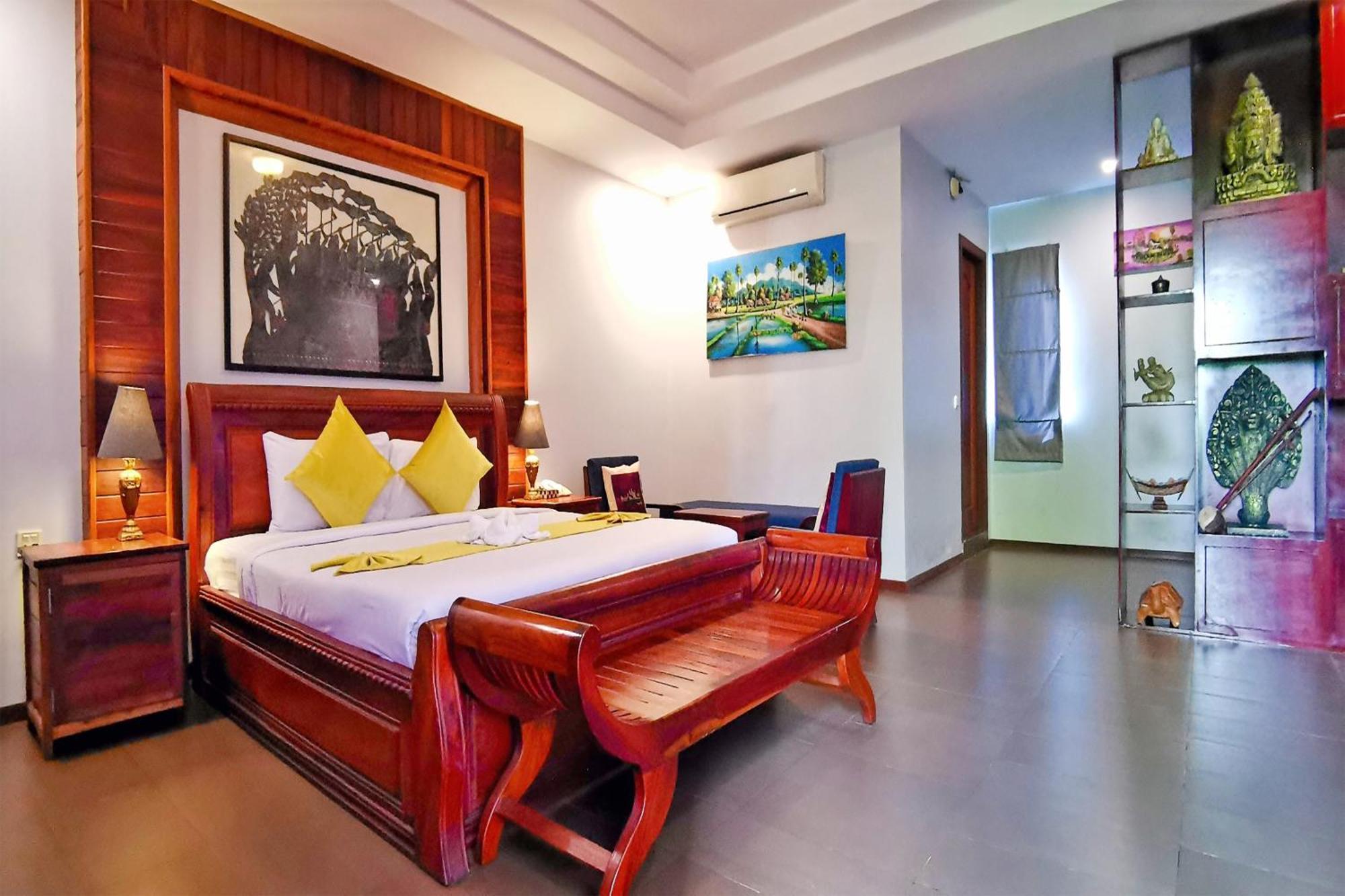 Samnak Lounge Otel Siem Reap Dış mekan fotoğraf