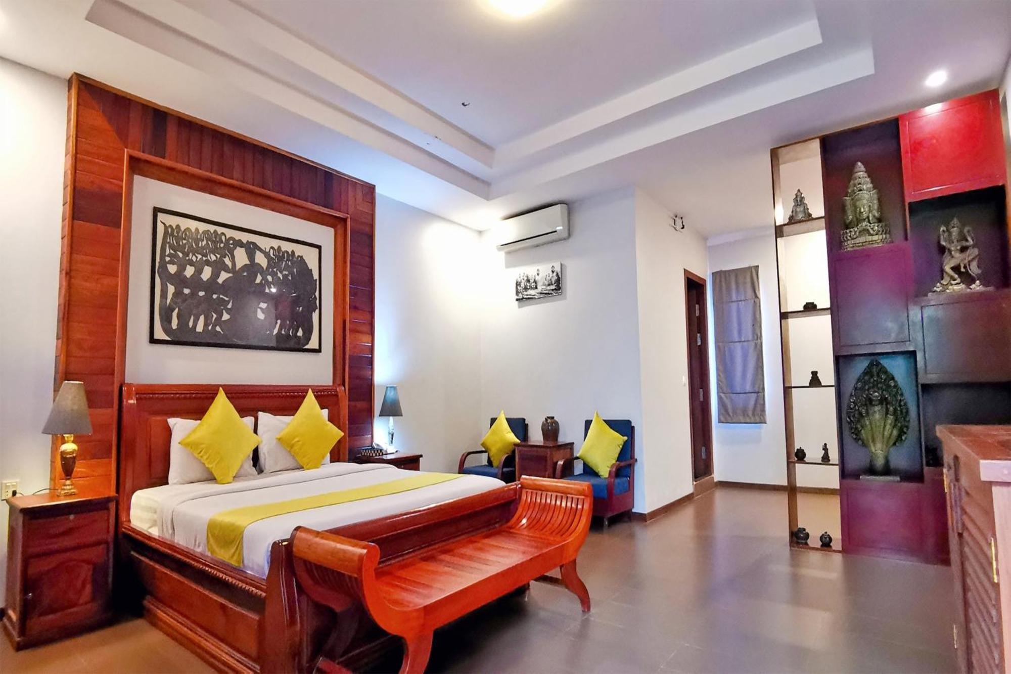 Samnak Lounge Otel Siem Reap Dış mekan fotoğraf